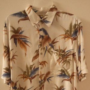 Croft & Barrow Hawaiian Button Up | Size M | Men